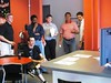 SRAM staff watches stage 19