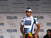 JJ Haedo (Saxo Bank) on the podium following ToM stage 1