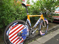 Christian Vandevelde\'s TT bike