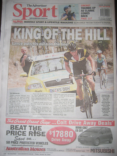 Lance training full gas