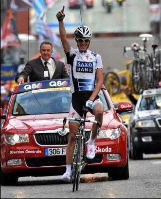 Andy Schleck wins Liege 2009
