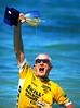 Snozza wins then swims