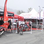 DSC_0026 An early morning view of the space shared by Zipp, SRAM, and Quarq