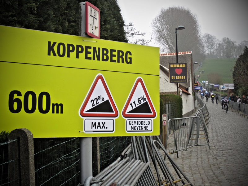 The Koppenberg - Tour of Flanders cyclosportive The Koppenberg - Tour of Flanders cyclosportive