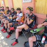 IMG_8966 Bontrager-LIVESTRONG is chillin' behind a buildin'