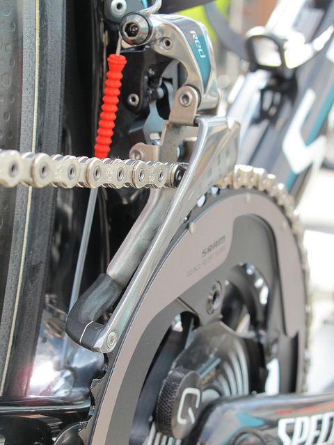 Omega Pharma-Quick-Step Pro Cycling Team - SRAM RED-2012 front derailleur